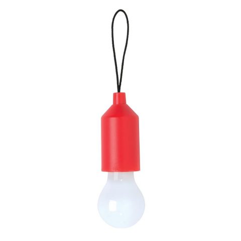 Portachiavi lampadina – p513151 rosso