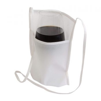 Portabicchiere da degustazione bianco