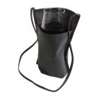 Portabicchiere da degustazione nero