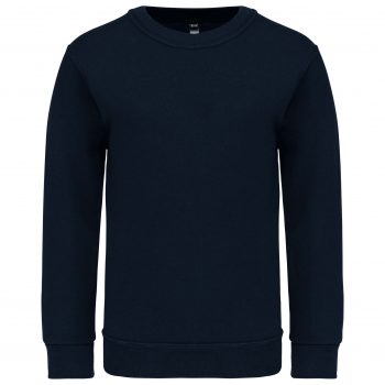 Felpa bambino girocollo navy