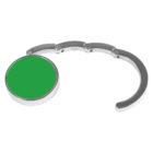 Gancio appendiborsa verde