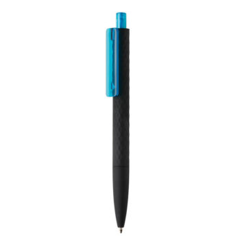 Penna soft touch blu