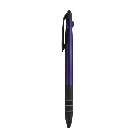 Penna con 3 refill blu