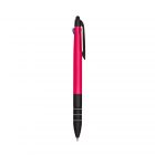 Penna con 3 refill rosa