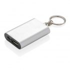 Powerbank portachiavi argento