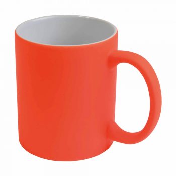 Tazza sublimazione fluo arancio