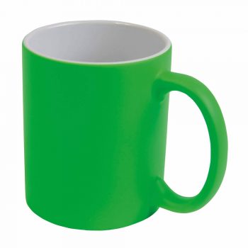 Tazza sublimazione fluo verde