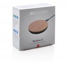 Caricatore wireless bamboo confezione