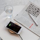 Caricatore wireless bamboo esempio