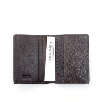 Portabiglietti da visita Marrone interno