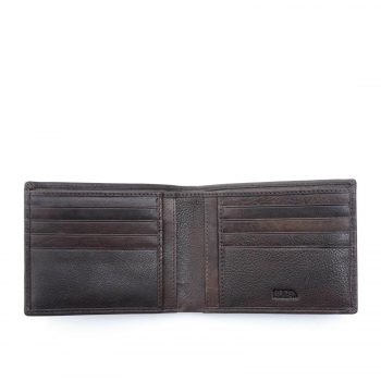 Portafoglio Orizzontale 8 CC Marrone interno