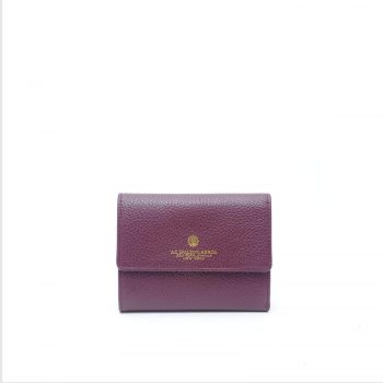 Portafoglio Small Continental Bordeaux