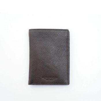 Portafoglio Verticale 8CC Marrone