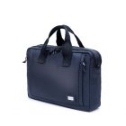 Cartella 2 zip Silver Heet blu