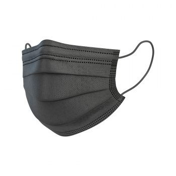 Mascherina chirurgica nera
