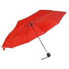 Mini ombrello manuale rosso