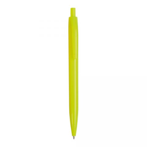 Penna a scatto fluo giallo