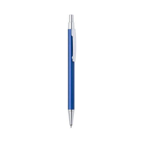 Penna alluminio riciclato metal blu