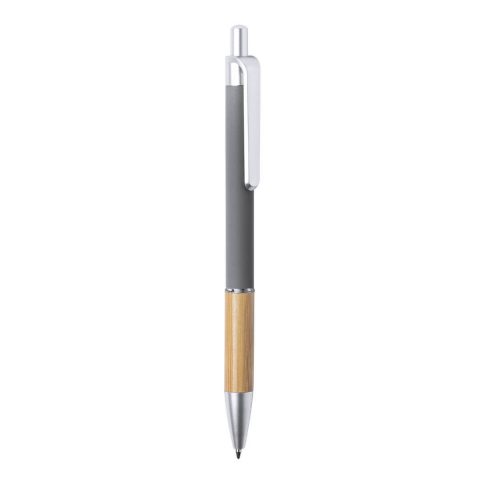Penna in alluminio e bambù grigio