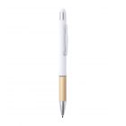 Penna touch in alluminio e bambù