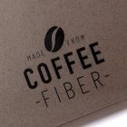 Taccuino in fibra di caffè retro