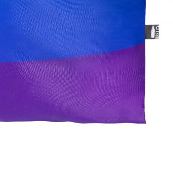 Borsa RPET arcobaleno etichetta