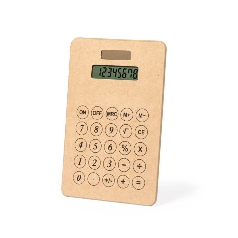 Calcolatrice in cartoncino riciclato