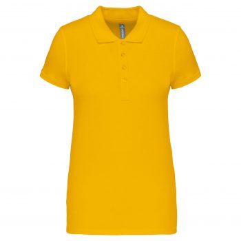 Polo donna yellow