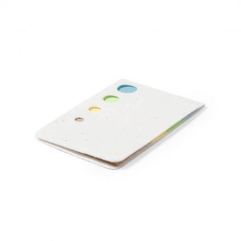 Porta post-it con semi