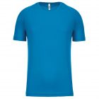 T-shirt bambino sport aqua blue