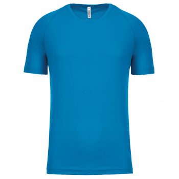 T-shirt bambino sport aqua blue