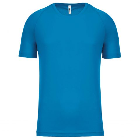 T-shirt bambino sport aqua blue
