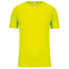 T-shirt bambino sport fluorescent yellow