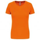 T-shirt donna sport fluorescent orange