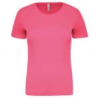 T-shirt donna sport fluorescent pink