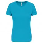 T-shirt donna sport light turquoise