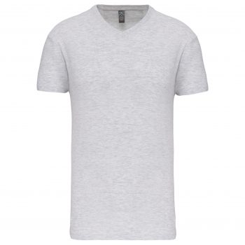 T-shirt uomo bio 150 collo a V ash heater