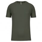 T-shirt uomo sport dark khaki