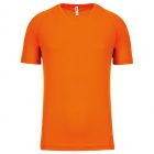 T-shirt uomo sport fluorescent orange