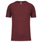 T-shirt uomo sport wine